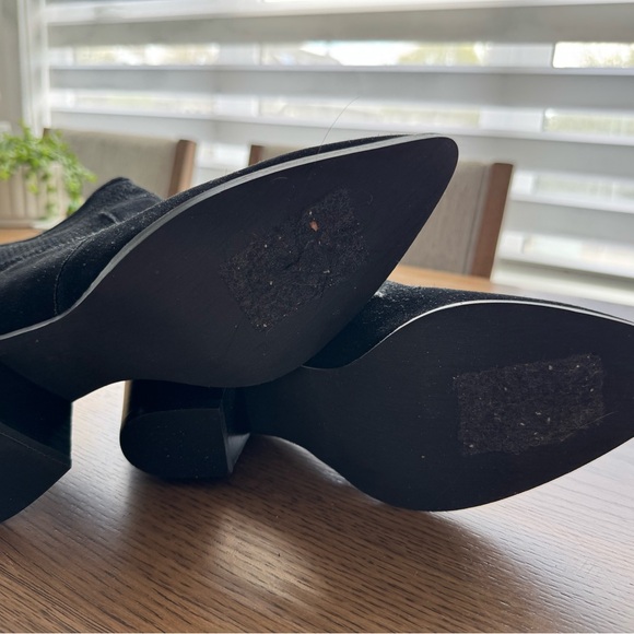 Treasure and Bond Suede Ankle Boots with Mesh Detail - Picture 4 of 5